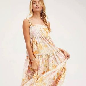 Free People Park Slope Maxi Floral Dress
